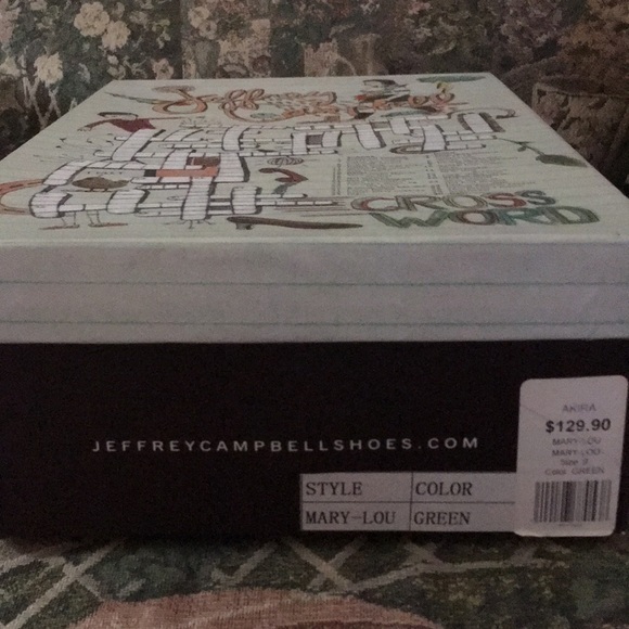 Suede green wedged Jeffrey Campbell - Picture 2 of 8